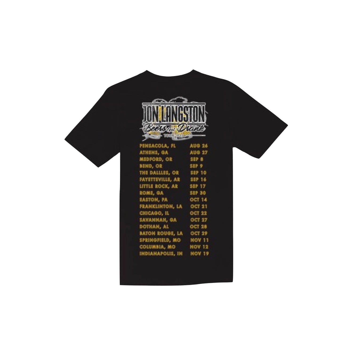 Beers Got Drank Tour Tee