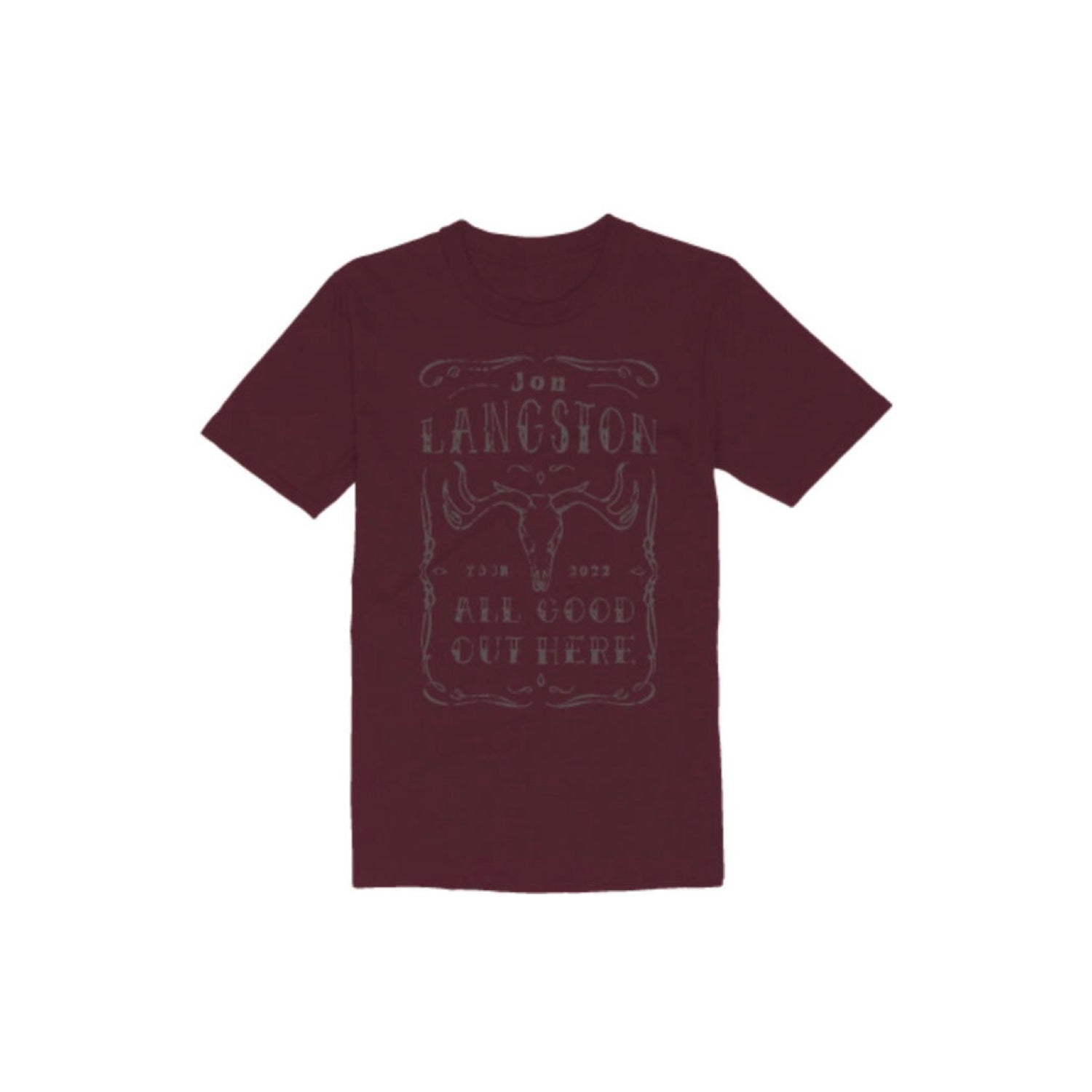 Jack Label Tour Tee (Maroon)