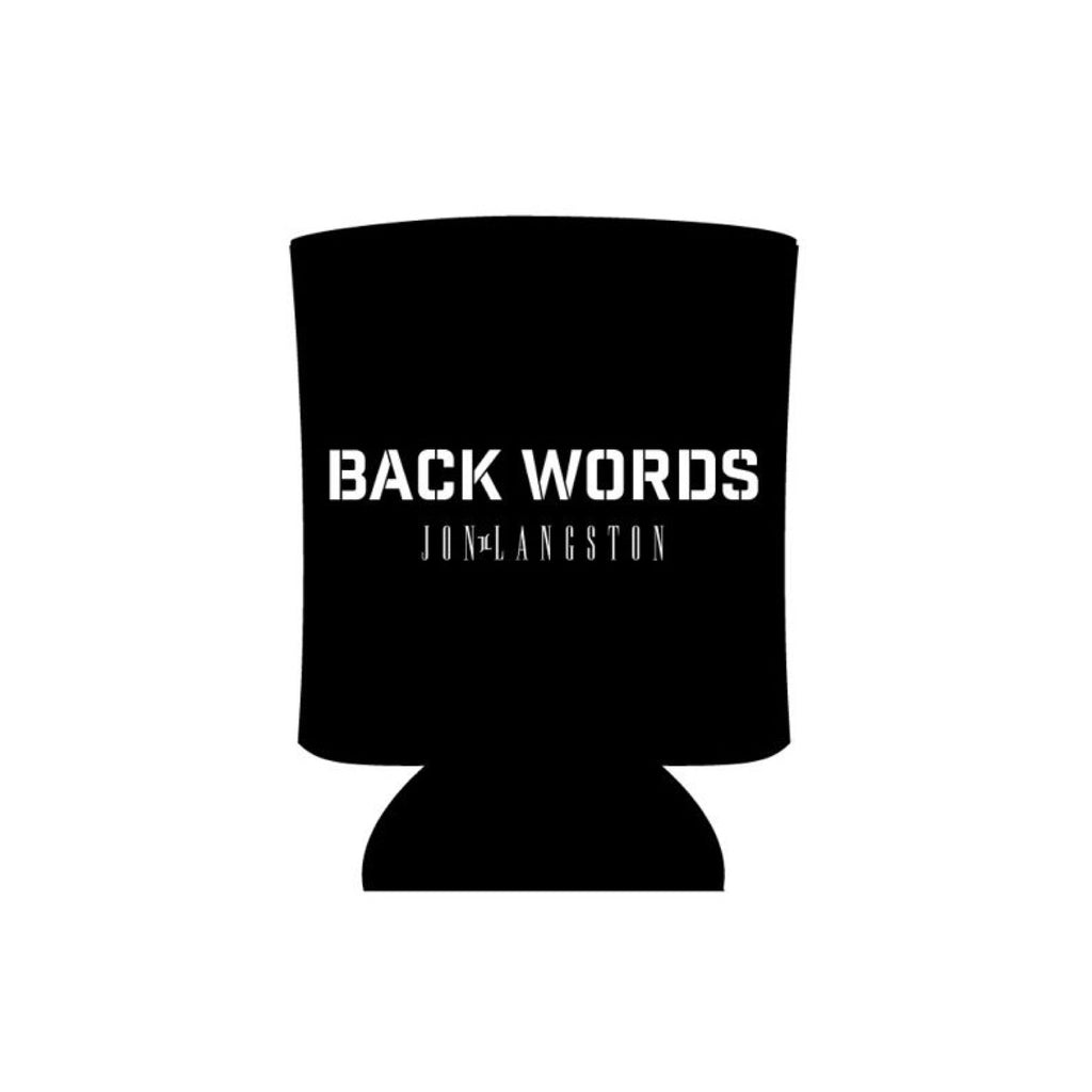 Back Words Koozie