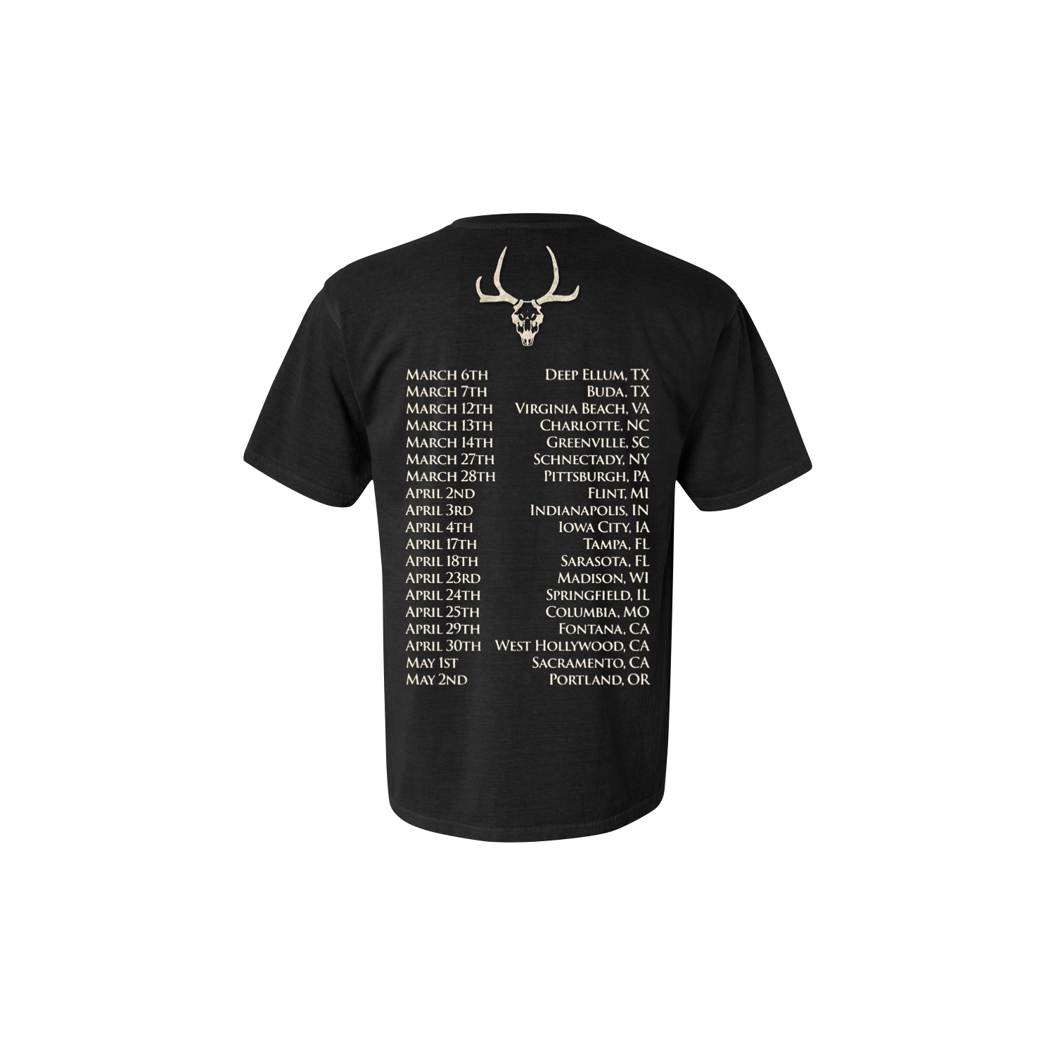 Thing About Me Tour Dates Tee